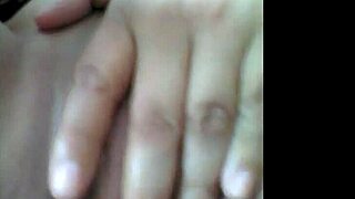 delicious orgasm builds slowly in her body