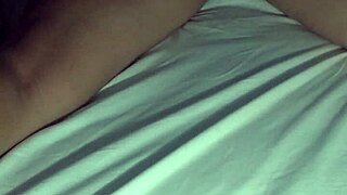 Husband gives relaxing massage to his wife