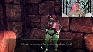 cum on me in dis hentai sceen wit anime style