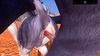 Omule, privesc cum lupul alfa o futere pe cățea fierbinte în sălbăticie, atât de tare!