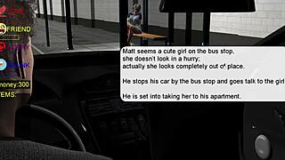 Matt Plays Rough Roleplay with Bus Stop Girl