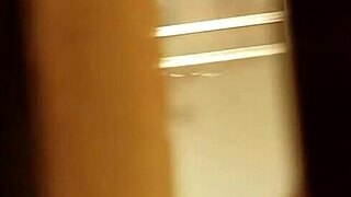 Spying on Shaved Pussy