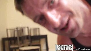 i'm a hot brunette with kinky side, fingering my ass pov while blindfolded and masturbating