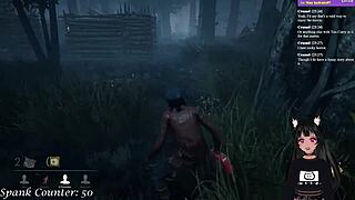 i can’t believe vtuber lewdneko got spanked while playing dbd