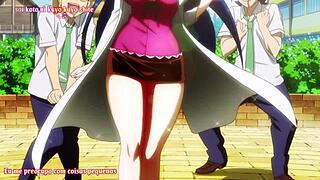 Watching Maken-ki episode 07 in BD 720p