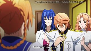 Watching Maken-ki episode 07 in BD 720p