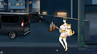 Shameless Milf Exhibicionista Shows Big Tits and Ass