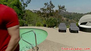 European Spex Babe Gets Feet Worshiped and Pounded in POV