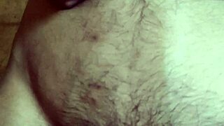 gay fag playing with navel and cumming