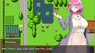 Philana enters witch's castle, encounters suspicious men