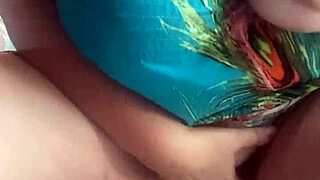 fingering shaved pussy in public!