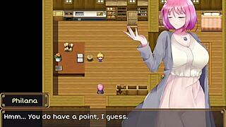 Philana enters witch's castle, encounters suspicious men