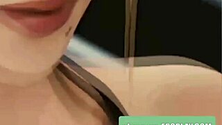 Just working out in this clothed version with a hot blonde at gym