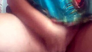 fingering shaved pussy in public!