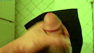 Dylan Kyler swings his big thick dick in action