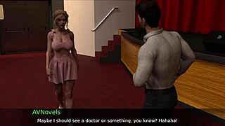 Nursing Back To Pleasure In 3D Homemade Scene