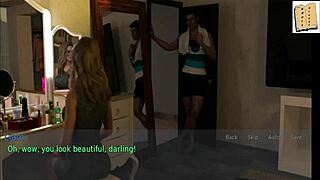 A wife and stepmother get wild in cartoon hentai action