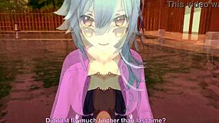 Eula Dominates by the Pool in Genshin Impact Part 1