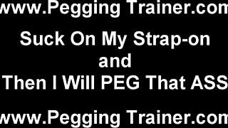 Bend Over For Intense Strapon Anal Domination