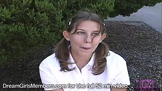 college student flashing no panties under skirt 😏