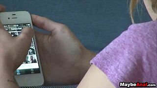 Cute Blonde Krystal Gets Ass Stuffed with Dick in Public