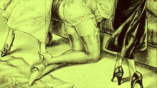 Ever wondered what secrets lie in vintage erotic drawings?