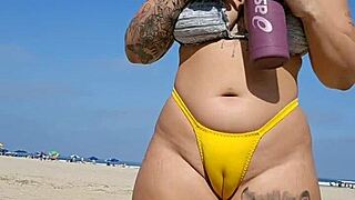 I can’t believe he asked for a blowjob right on the beach!