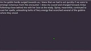 i played this hot hentai game, chronicles of delight, issekai adventure, full game, with big tits and boobs everywhere