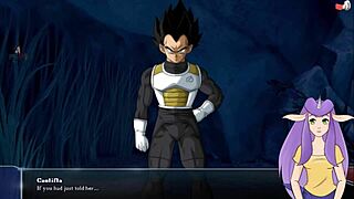 dragon ball queen moans during monster cock doggystyle fucking