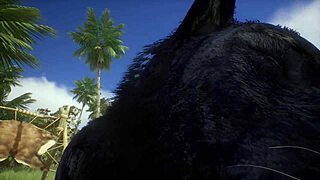 pov of two gay wolves fucking hard in wild furry action