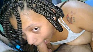 Curly latina babe with huge ass gets pounded by older sugar daddy in homemade clip