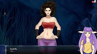 dragon ball queen moans during monster cock doggystyle fucking