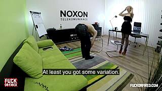 Barbara takes extreme face fucking with gagging on huge cock