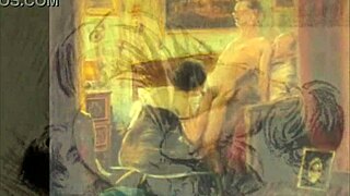 vintage erotic drawings bring retro charm with a subtle sensual twist.