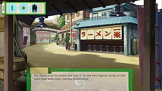 Busty ninja trio gets slammed hard in Jikage Rising Arc 2