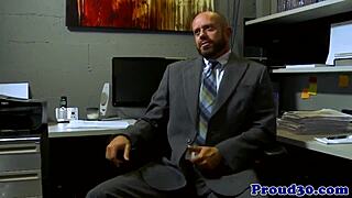 Gay Teacher Assfucked by School Trashman in Secret