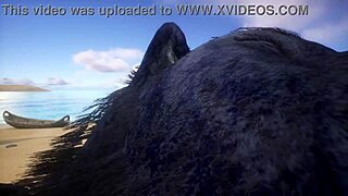 pov of two gay wolves fucking hard in wild furry action