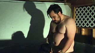 hey, lonely wife in the hottub got bent over and facefucked! 😳