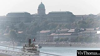 Hell Yeah! Slender lesbian licks smooth pussy of a stranger!