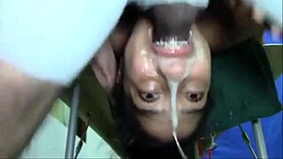 Rough and sloppy gagging scenes