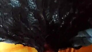 man, i’m just tryin’ out this used lingerie my aunt gave me... feels weird!