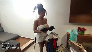 yo, check the hot making of Sophie Stephan on Red, so tasty! 🔥