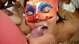 yo, check nanabukkake swallowing cum from tons of guys in this trailer