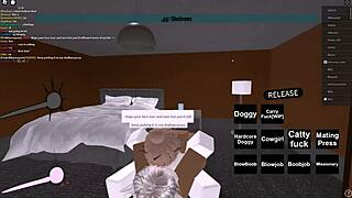 roblox porn babe rides monster black cock doggystyle in wild cowgirl session