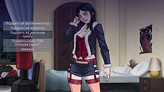 Rogue-Like Evolution Part 13: Ebony Teacher in Outdoor Anal Threesome