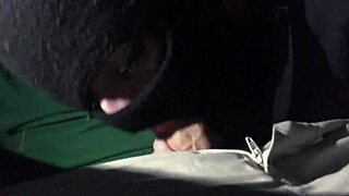 beautiful fast food visitor sucked cock at worker