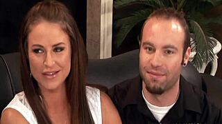 Hej, hoćeš li videti veliku sisatu ženu swingera kako uzima grubu grupnu seks?