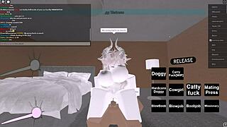 roblox porn babe rides monster black cock doggystyle in wild cowgirl session