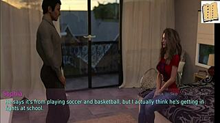 A Wife and Stepmother Play Naughty Game with Amateur Twist