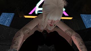 yo, black dude bangs latina chick at nightclub! 🔥